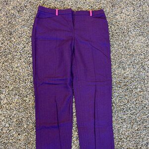 Novesa London Somnia Women’s Wool Pants – Purple with Pink Accents
